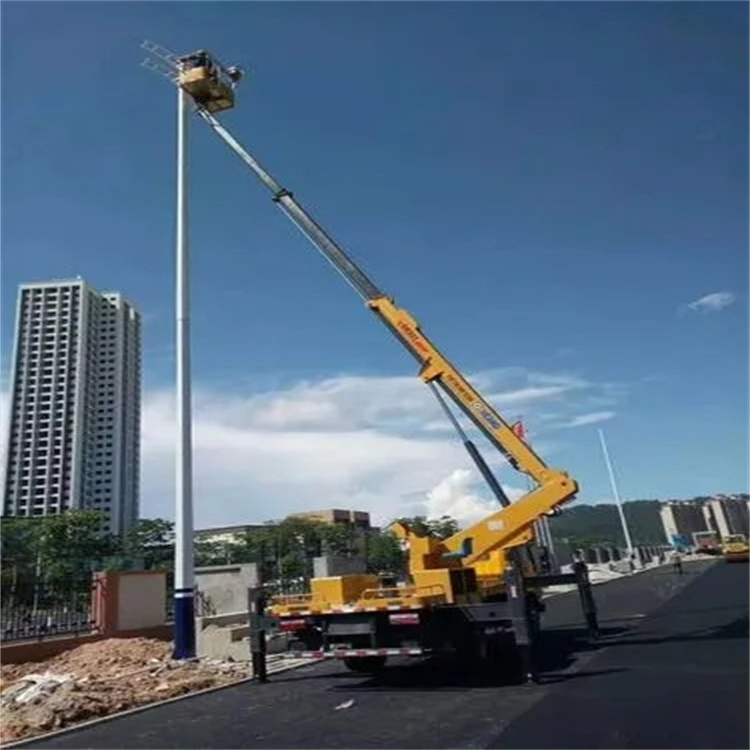 乐东维修路灯的曲臂升降车出租